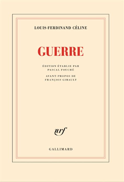 guerre celine france culture|Louis.